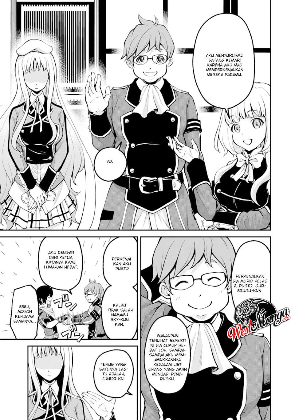 Saisoku Musou No B-kyuu Mahou Tsukai Chapter 05.1 Bahasa Indonesia